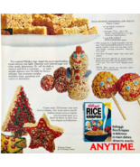 1978 Kellogg&#39;s Rice Krispies Treats Advertisement Vintage Cereal Snacks ... - $460.99 MXN