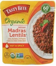 Tasty Bite - Lentil Madrs Hot&spcy - Case of 6-10 Oz - £25.45 GBP