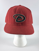 Arizona Diamondbacks New Era 5950 Fitted Baseball Hat Red Vintage USA - 7 1/2 - £15.81 GBP