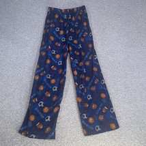 Mad Dog Kids Fleece Pajama Pants Sports All Over Print Size M 8/10 - £7.07 GBP