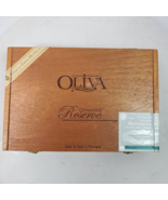 Oliva Connecticut Reserve Cigar Box 9x6x2&quot; Inch Tobacciana EMPTY Wood - $19.00
