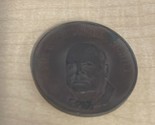 1874-1965 SIR WINSTON CHURCHILL BRONZE MEDAL KG JD - £11.66 GBP