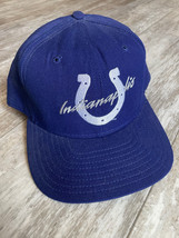 Vintage 90s Indianapolis Colts New Era Pro Model Snapback Hat Made in USA - $29.99