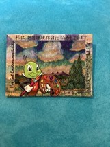 Vintage Disney Pinback 2.5&quot;x3.5&quot; Jiminy Cricket , Earth Day 1999 - $4.95