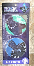 Marvel Wakanda Forever Black Panther 4&quot; Magnet Blue/Green 2 Pack - FAST SHIP! - $12.95