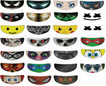 Perforated Motorcycle Helmet Visor Shield Sticker Decal Tint - $16.95+