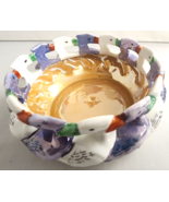 Seiei &amp; Co. Circle of Ducks Dish Hand Painted Lustreware Japan 1930s Vin... - $64.11 CAD