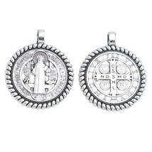 25pcs of 1.5 Inch Blessed Saint Benedict San Benito Jubilee Medal - £18.07 GBP