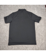 USAG Shirt Men Large Black U Suck At Golf Performance Stretch Logo Polo - £14.91 GBP