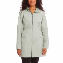 Kirkland Signature Womens Hooded Windbreaker Rain Jacket Size Large Color Green - £29.36 GBP