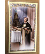 Saint Thomas Aquinas Laminated Student Prayer Card, New - $2.25