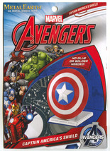 Metal Earth Avengers Captain America&#39;s SHield 3D Puzzle Micro Model - $12.86
