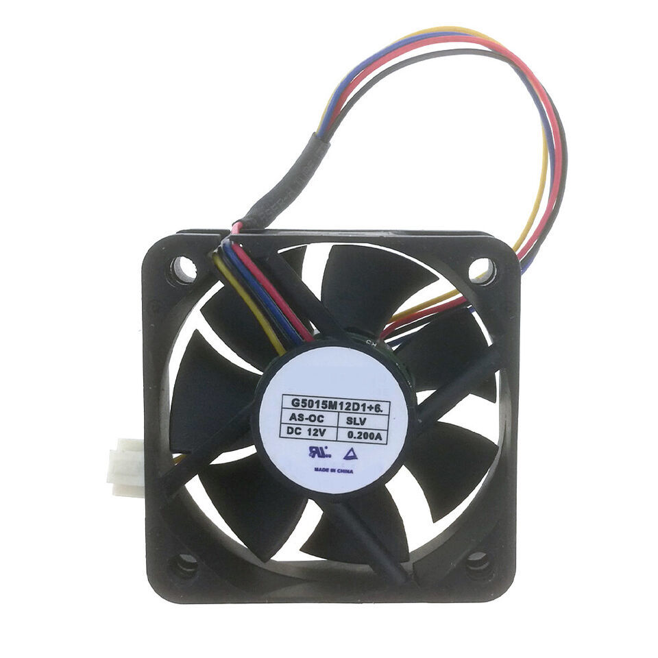 For NONOISE G5015M12D1+6 DC12V 0.2A Car Stereo Cooling Fan 50*50*15MM 4p... - $9.20