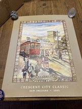 New Orleans Crescent City Classic Poster, 2005, Numbered 1111/4000  RARE - £31.06 GBP