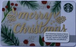 Starbucks 2016 Austria Card Merry Christmas Austrian Gift Card New - £4.78 GBP