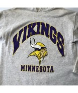 Vtg Minnesota Vikings Sweatshirt Men Sz L 1993 Saturdays hero Tag Distre... - £18.13 GBP