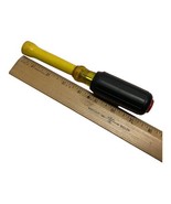 Klein Tools Nut Driver 640 1/2&quot; Heavy Insulated Yellow USA - £16.21 GBP