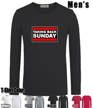 TAKING BACK Sunday Design Long Short Sleeves Men&#39;s Boy&#39;s T-Shirt Graphic Tee - £13.20 GBP