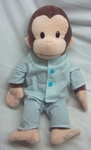 Gund Nice Soft Curious George In Pajamas 17&quot; Plush Stuffed Animal Toy - £19.77 GBP