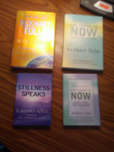 Lot of Books by Eckhart Tolle - $28.49