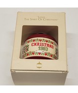 Hallmark Christmas Images 1983 “ Love... The Sprit Of Christmas “ Ornament - £7.70 GBP