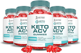 (5 Pack) Keto Genesis Keto ACV Gummies Advanced Formula 1000MG Keto Gene... - £112.19 GBP