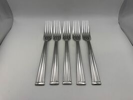 Set of 5 Lenox Stainless LANFORD Dinner Forks - $37.99