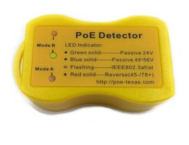 PoE Detector for IEEE 802.3 or Passive PoE Quickly Identify Power Over E... - $39.71