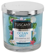 Tuscany Candle Ocean Mist: Sea Salt Scented Candle, 14 oz - $382.88 MXN