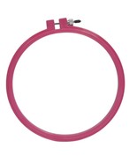 Pink Susan Bates Hoop-La Embroidery Hoop 6 Inch - $10.87 CAD