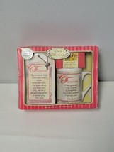 Daily Blessings Vintage Religious Footprints Mug &amp; Ceramic Wall Plaque Tea Set - £10.04 GBP