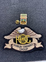 Harley Davidson HOG Pin Patch Discover Hog&#39;s America Harley Owner&#39;s group - $14.24