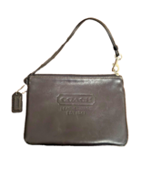 Coach Black Leather Wristlet zip close with hangtag - €20,33 EUR