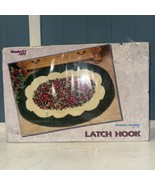 Caron WonderArt Latch Hook Rug Kit Country Garden Roses 34 x 50 New 4495 - $659.52 MXN