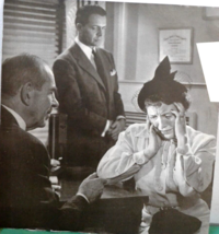 Vintage Art Photo Print  &quot;The Meeting with Lawyer&quot;  1947 - £23.60 GBP