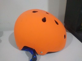 Triple Eight 8 Certified Sweatsaver MultiSport Helmet ORANGE L/XL SK-564 - £35.63 GBP