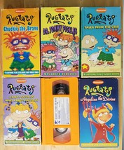 Nickelodeon Rugrats Orange Video Cassettes VHS Lot Of 6 - 90’s Cartoon Vintage - £19.87 GBP