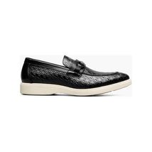 Stacy Adams Salyer Moc Toe Bit Slip On Walking Shoes Black 25692-001 image 2