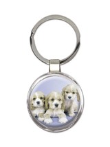 Dog : Gift Keychain Pet Animal Puppy Cute Funny Friends Canine Pets Dogs - £6.31 GBP
