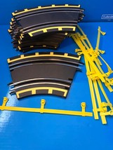 11 Sections Of Toys R Us Fast Lane Slot Car Curved Track - $17.82