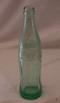 Coca Cola Coke Lawton Okla Beverages Soda Pop Bottle Glass 10 oz. - $21.77