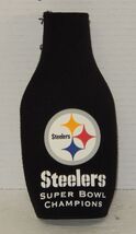 NFL Pittsburg Steelers Super Bowl XL Champions drink Bottle koozie Football - $5.91