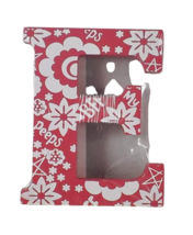 Wooden Block Letter Painted Floral My Peeps &amp; BFF  - New - E - £4.71 GBP