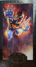 1994 Cyborg Superman SkyBox Man of Steel Platinum Series Card #74 Parall... - $4.99