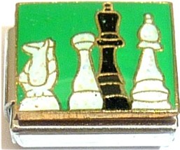 Chess Pieces Italian Charm - £7.07 GBP