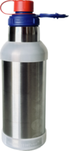 BestBottleEver FlatCap insulated stainless steel thermo bottle Steel ))) - £4.74 GBP