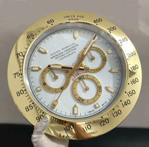 12 Inch High End European Quartz Watch Design Luminous Wall Clock With Logos - £77.66 GBP+