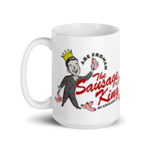 Abe Froman The Sausage King of Chicago from Ferris Bueller&#39;s Day Off Mug - £13.93 GBP+