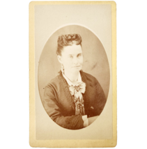 1870s CDV Photograph Middle Aged Woman Victorian Unknown Origin Antique ... - €17,30 EUR