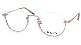 New Donna Karan New York DK1000 770 Silver Eyeglasses 52-17-135mm B47mm - £50.03 GBP